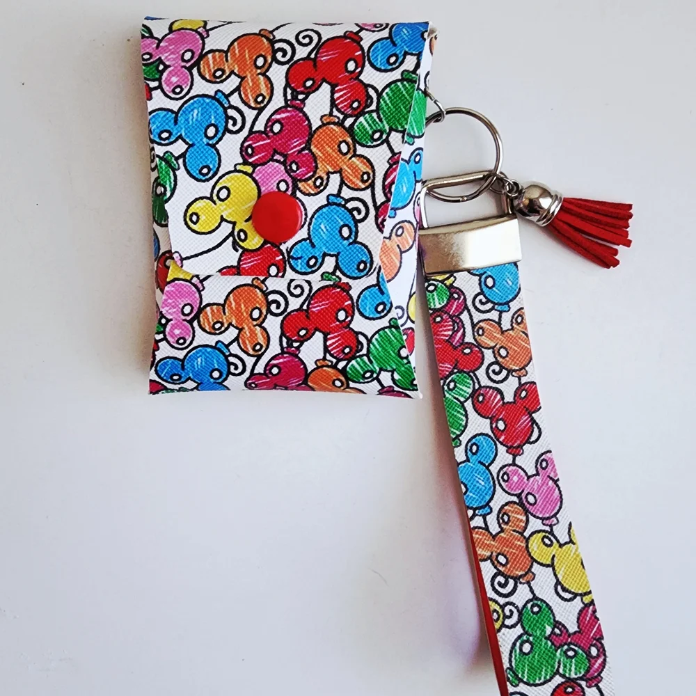 Colorful Balloons Wristlet Wallet